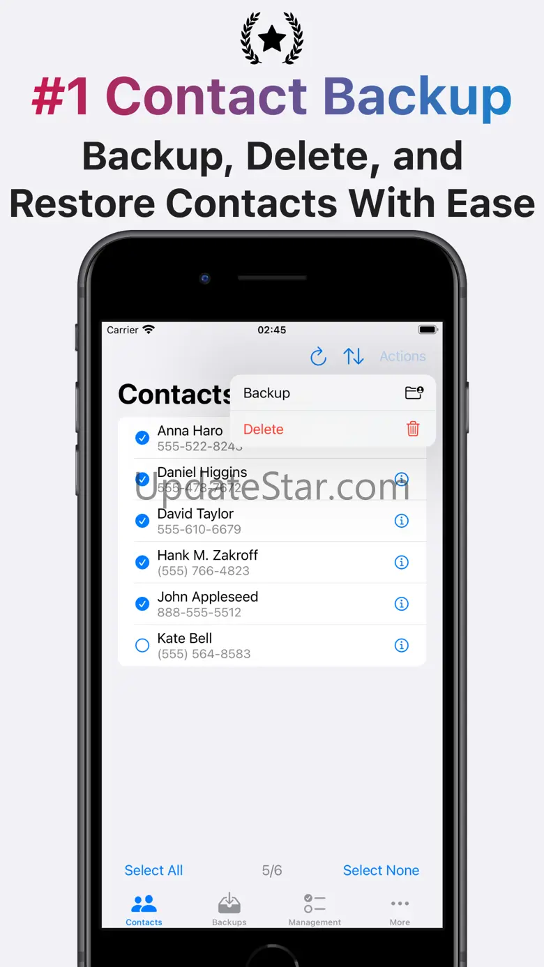 Contacts Backup Transfer Share 1.2.18