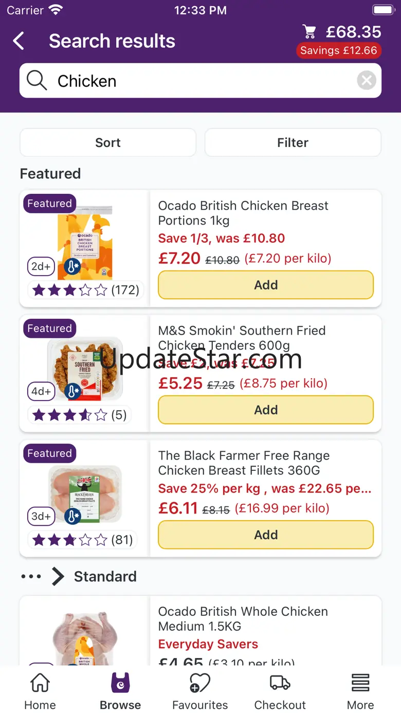 Ocado: Online Supermarket 1.371