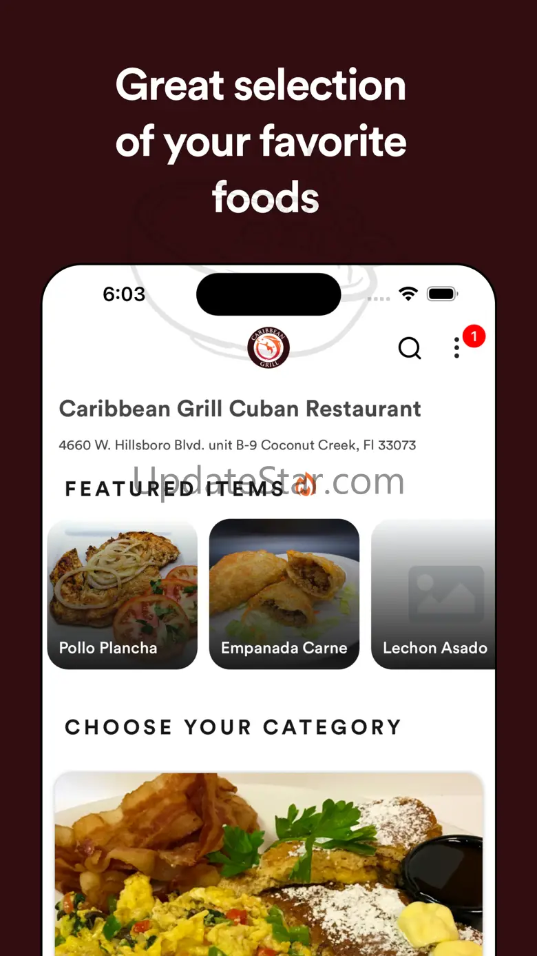 The Caribbean Grill Restaurant 3.0.4