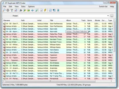 EF Duplicate MP3 Finder 2021