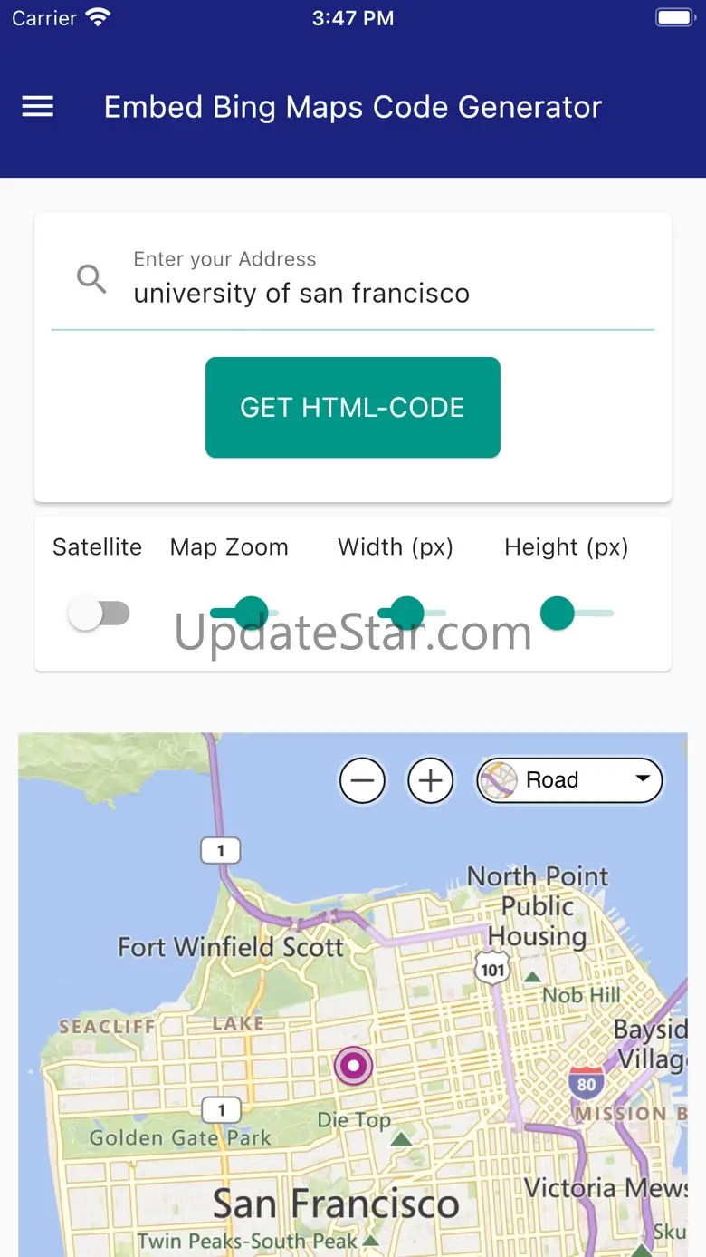 Embed Bing Maps Generator 1.0.12