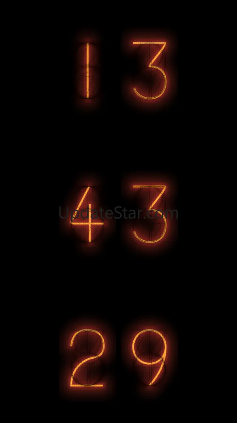 Nixie Clock Widget 4.2