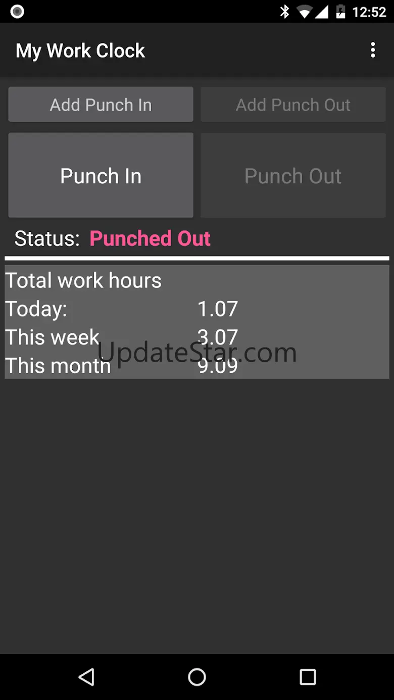 My Work Clock - Hours Tracker 2.0.8