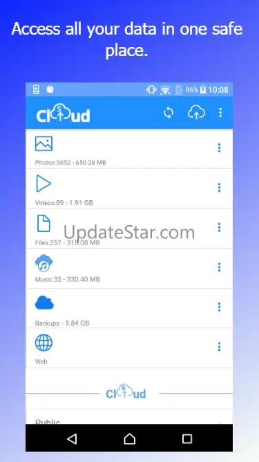 Cloud Storage - Secure Backup 1.5
