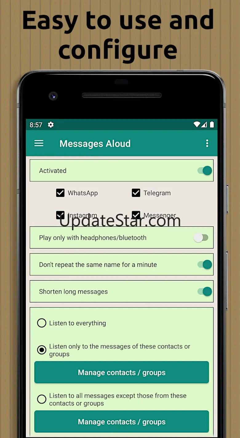 Text-to-Speech Message Reader 1.9.6
