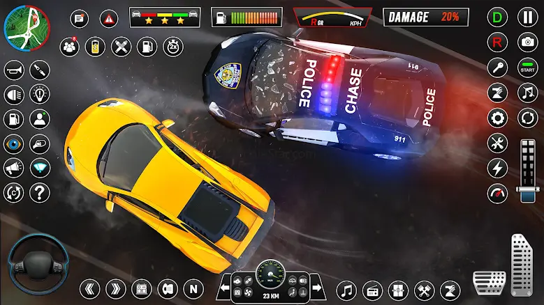 Police Car Chase Police Car 3D 1.1