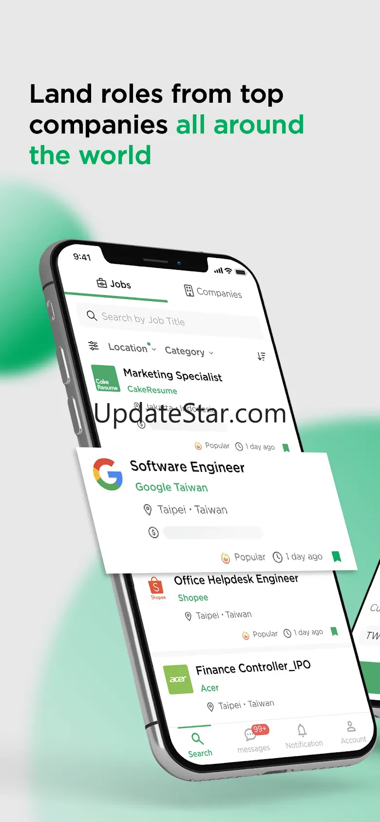 Cake: Job, Resume & Networking 4.5.6