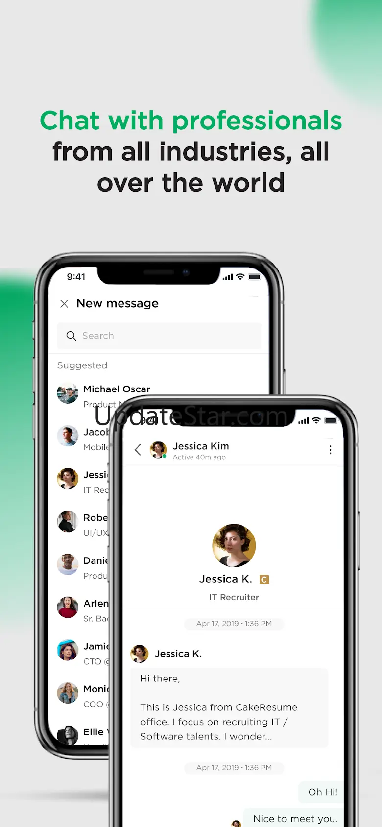 Cake: Job, Resume & Networking 4.5.6