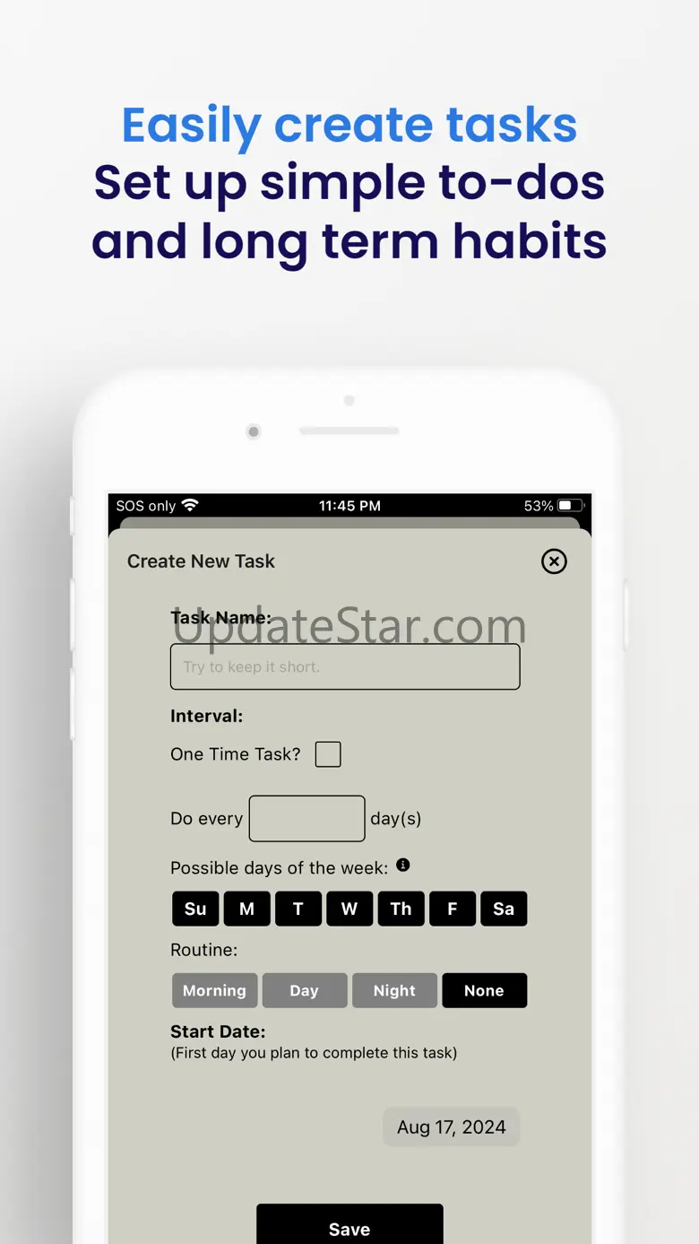 LapseList: Habits & To-Dos 1.0.1