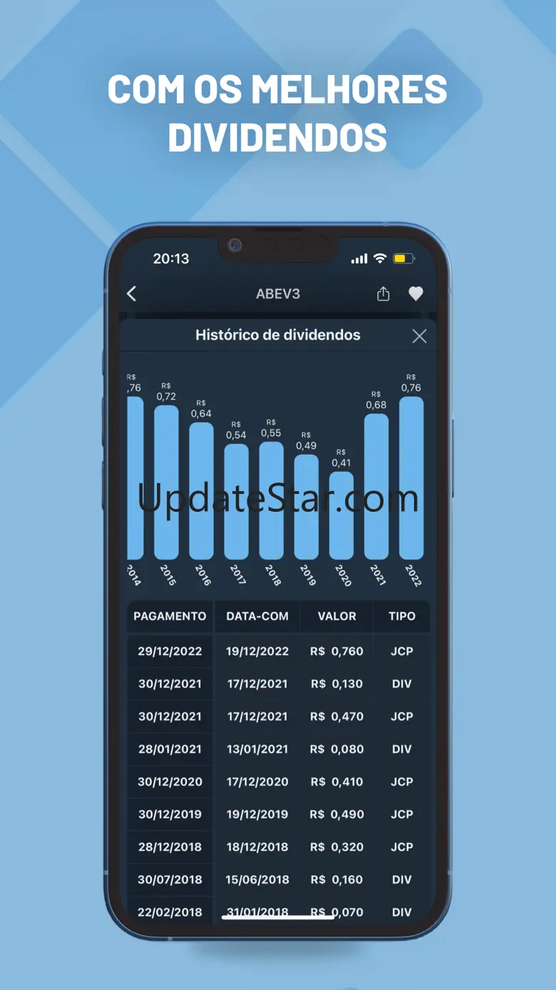 Análise de Ações 1.9.0