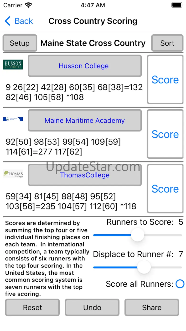 Track and Cross Country 1.0