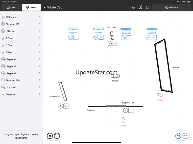 Scenario for iPad 0.1.3