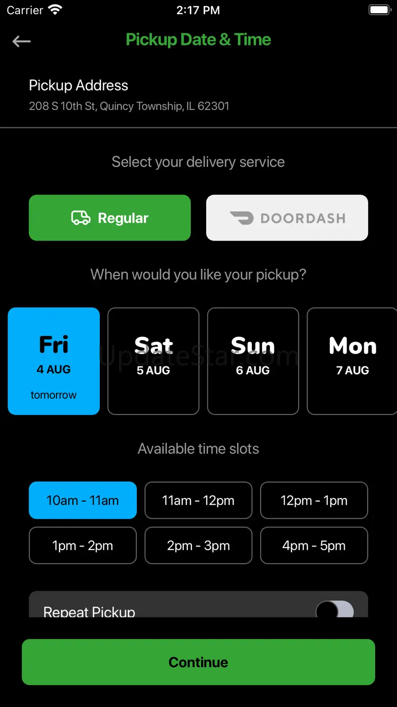 ZWash Laundry Pickup/Delivery 1.0.1
