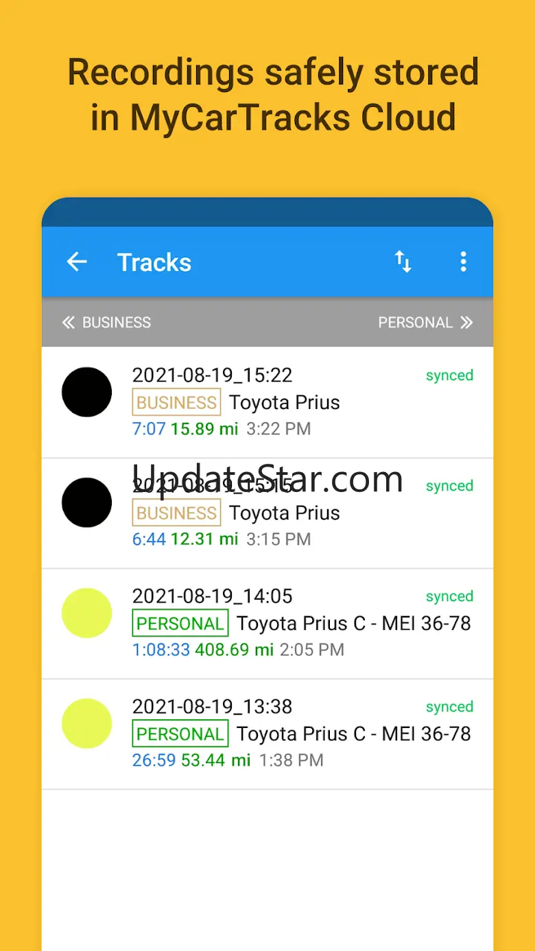 Mileage Tracker by MyCarTracks 2.7.8.2