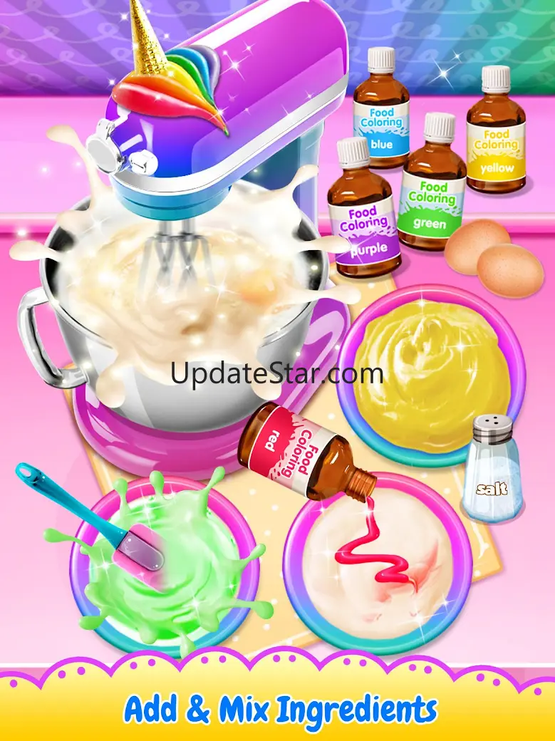 Unicorn Rainbow Cookies 1.7.0