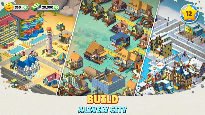 Cozy Town: City Building Game 2.0.0