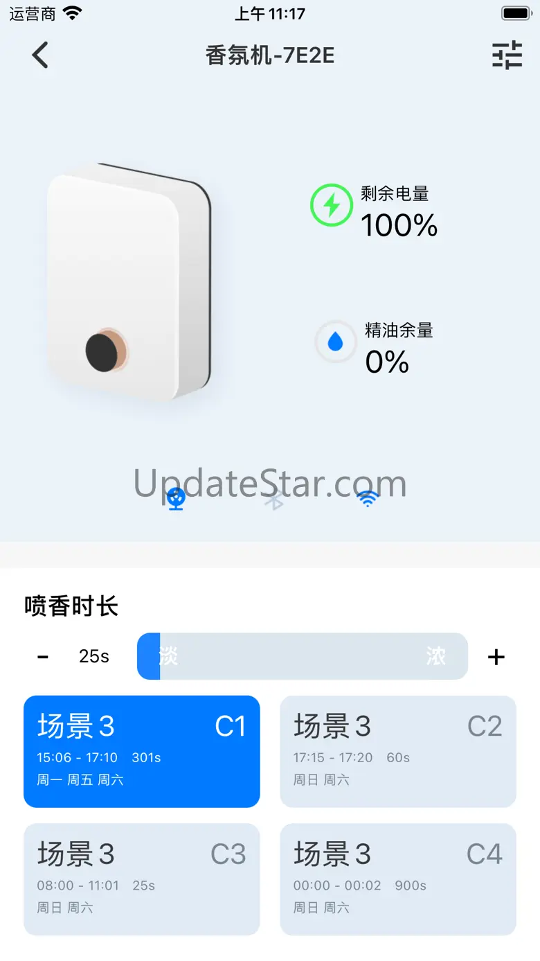 Aroma delivery 1.7