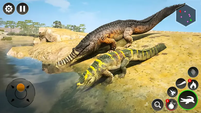 Hungry Crocodile Attack Sim 3D 1.1