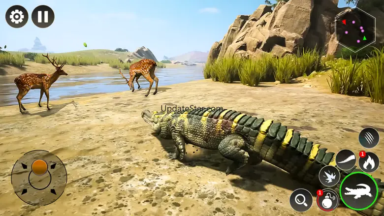 Hungry Crocodile Attack Sim 3D 1.1
