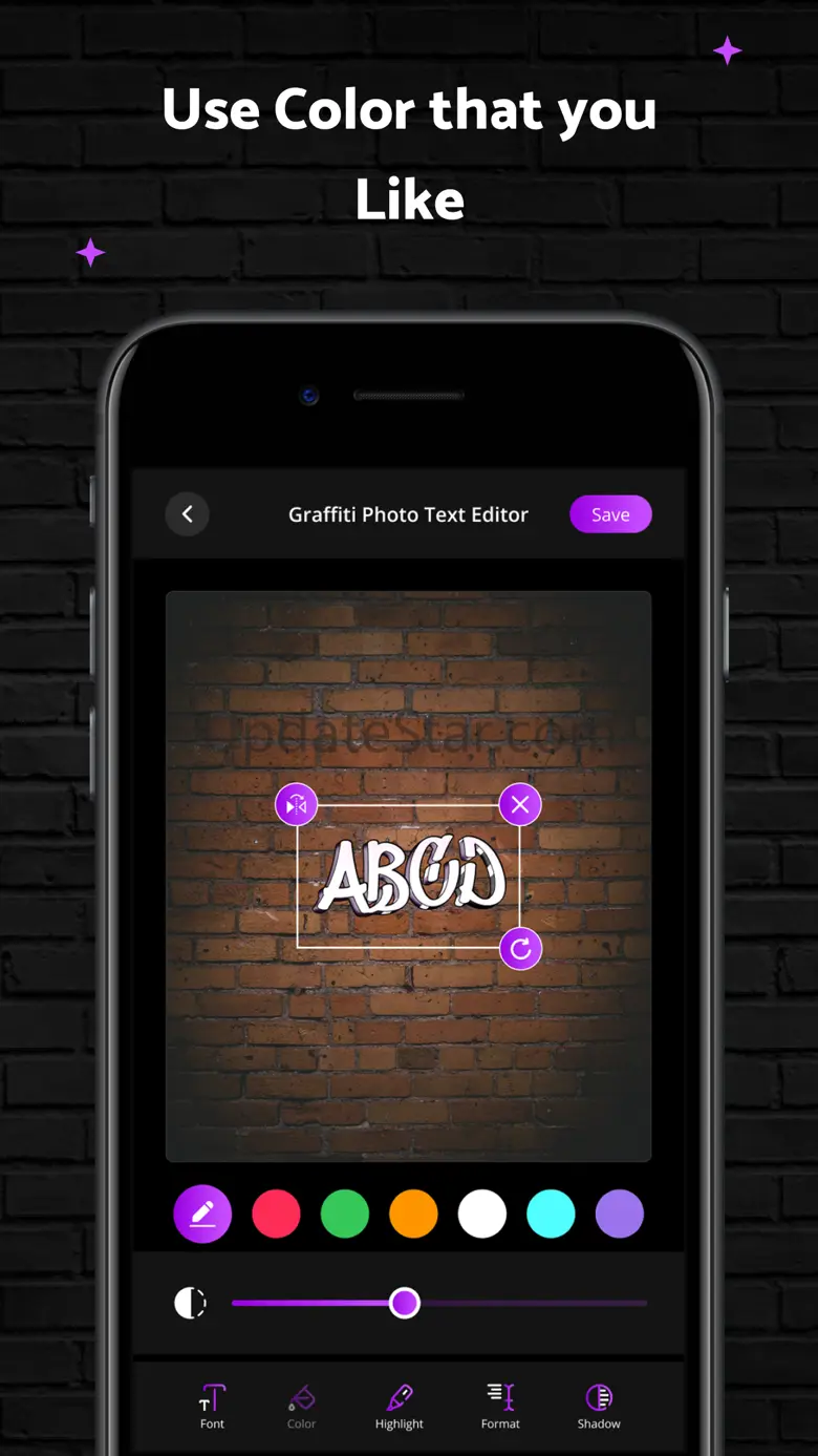 Graffiti Text Effect Editor 1.0