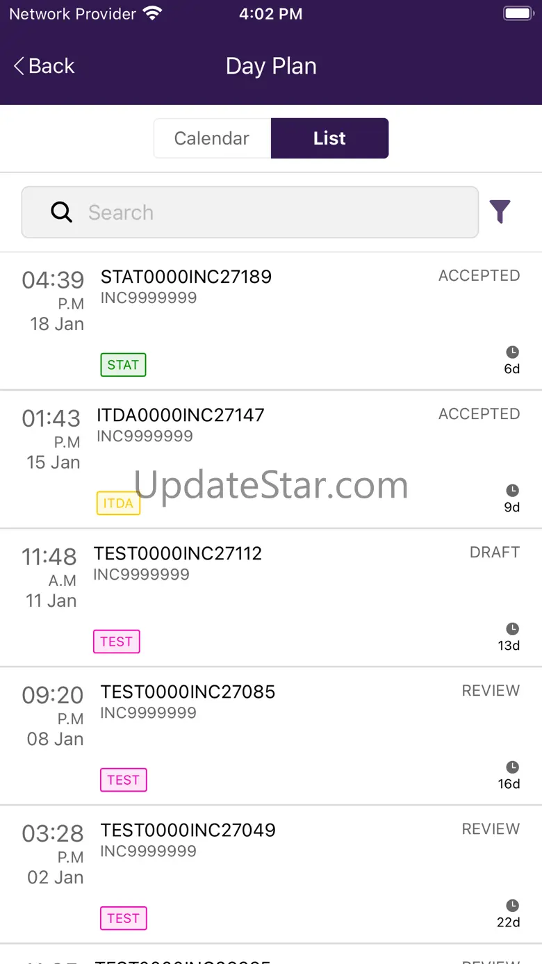 E2E Service Guide test