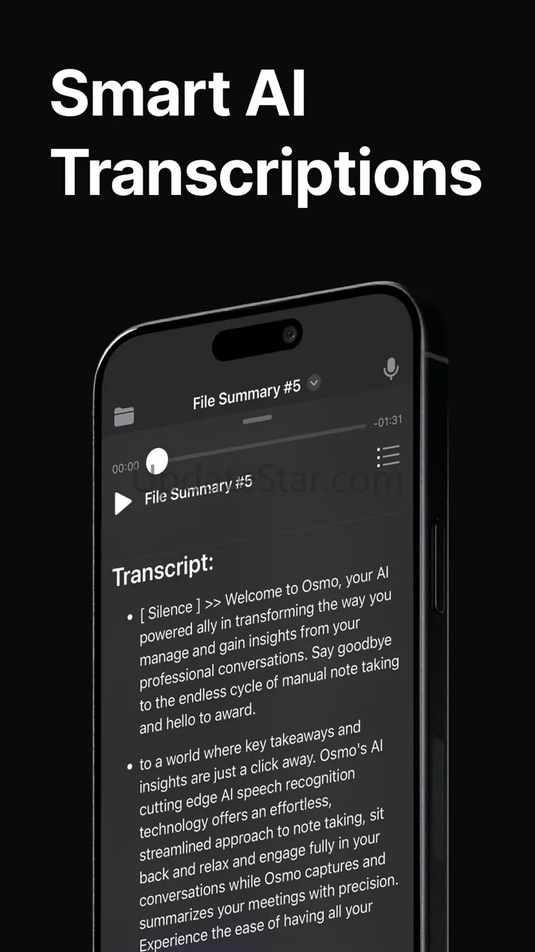 Osmo: Transcribe Notes with AI 1.0