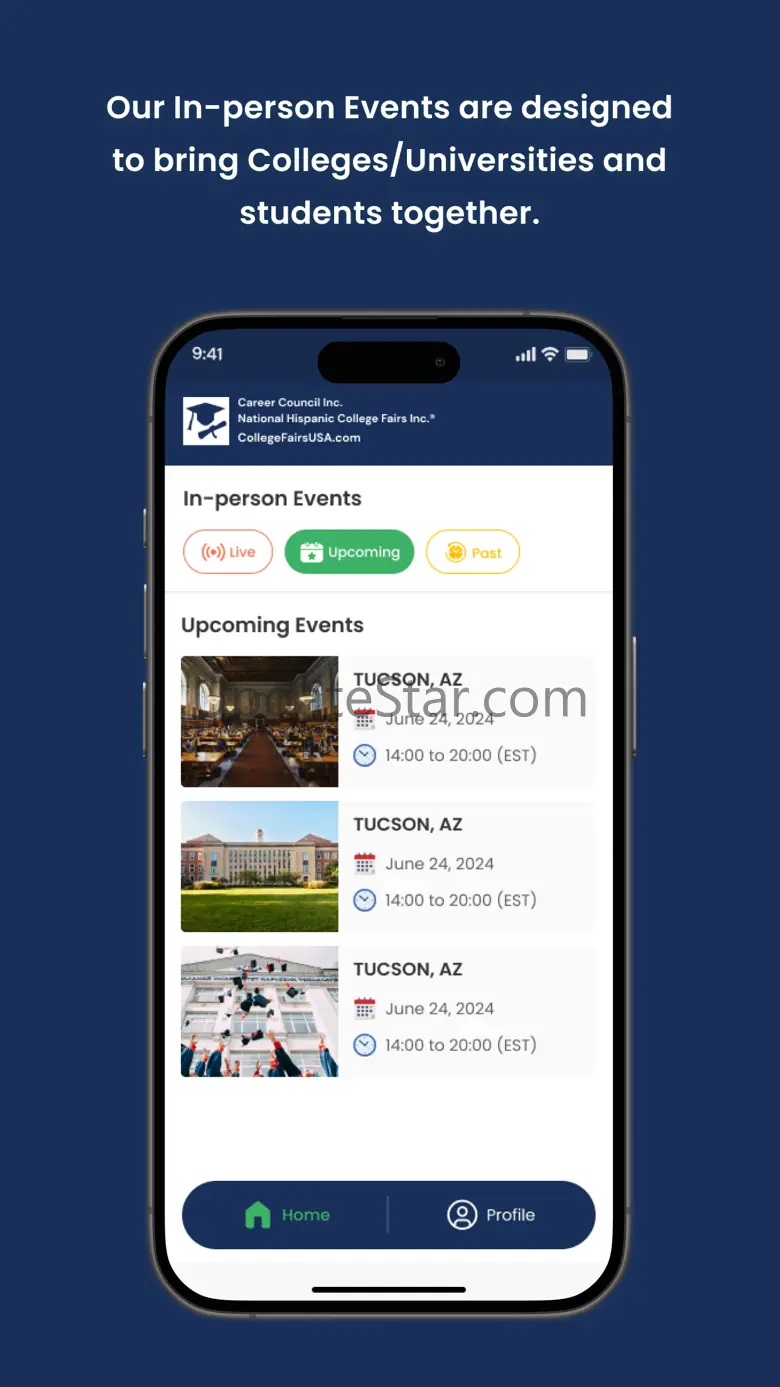 CollegeFairsUSA.com 1.1