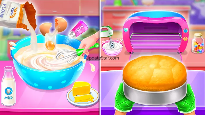 Sweet Bakery: Baking Cake Game 8.7.2