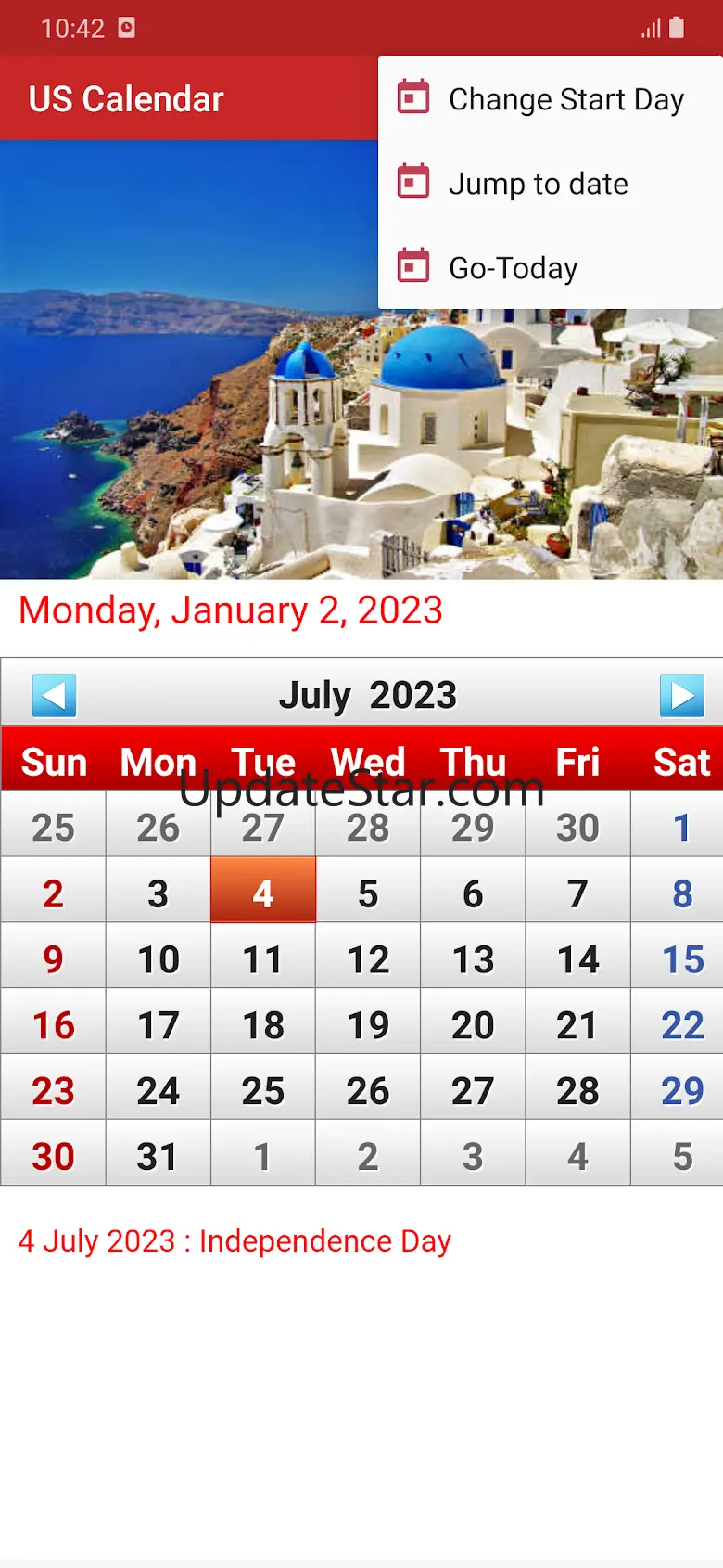 US Calendar 2025 8.0.5
