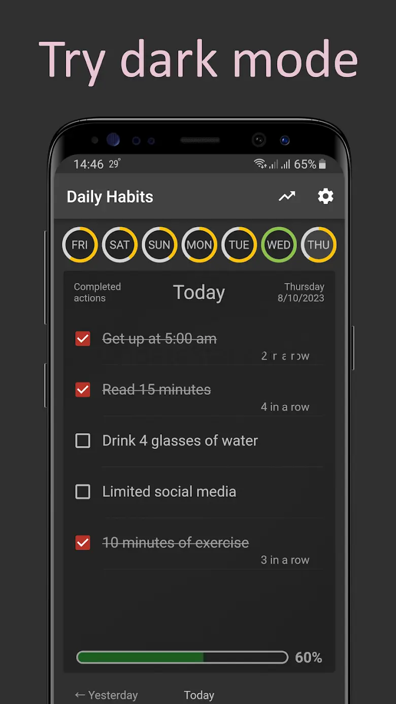 Daily actions tracker 1.0.126