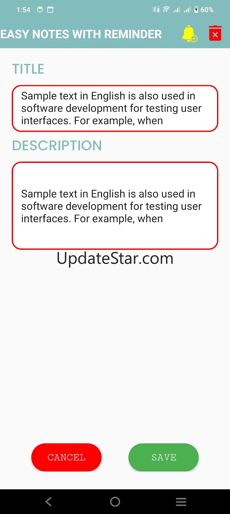 Easy Notes with Reminder 7.0