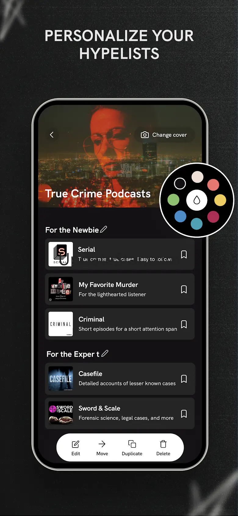 Hypelist: Create & Share Lists 1.5