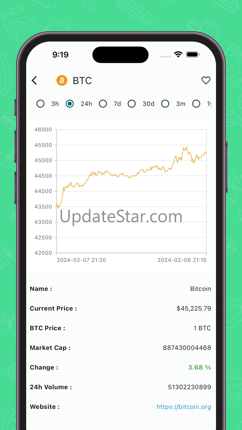 CryptoView: Coin BTC ETH price 1.0.2