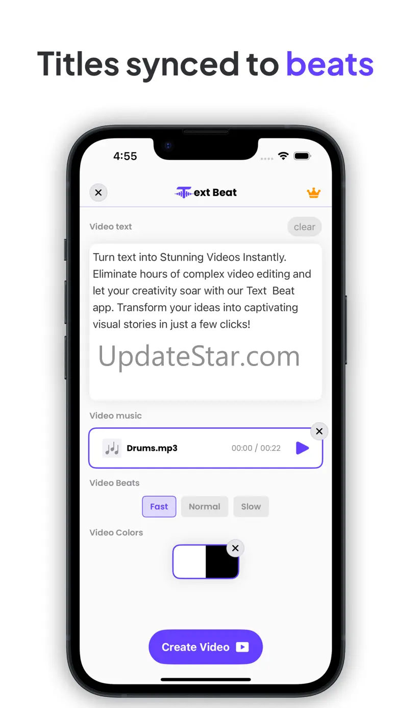 Text Beat: Music Video Maker 1.03