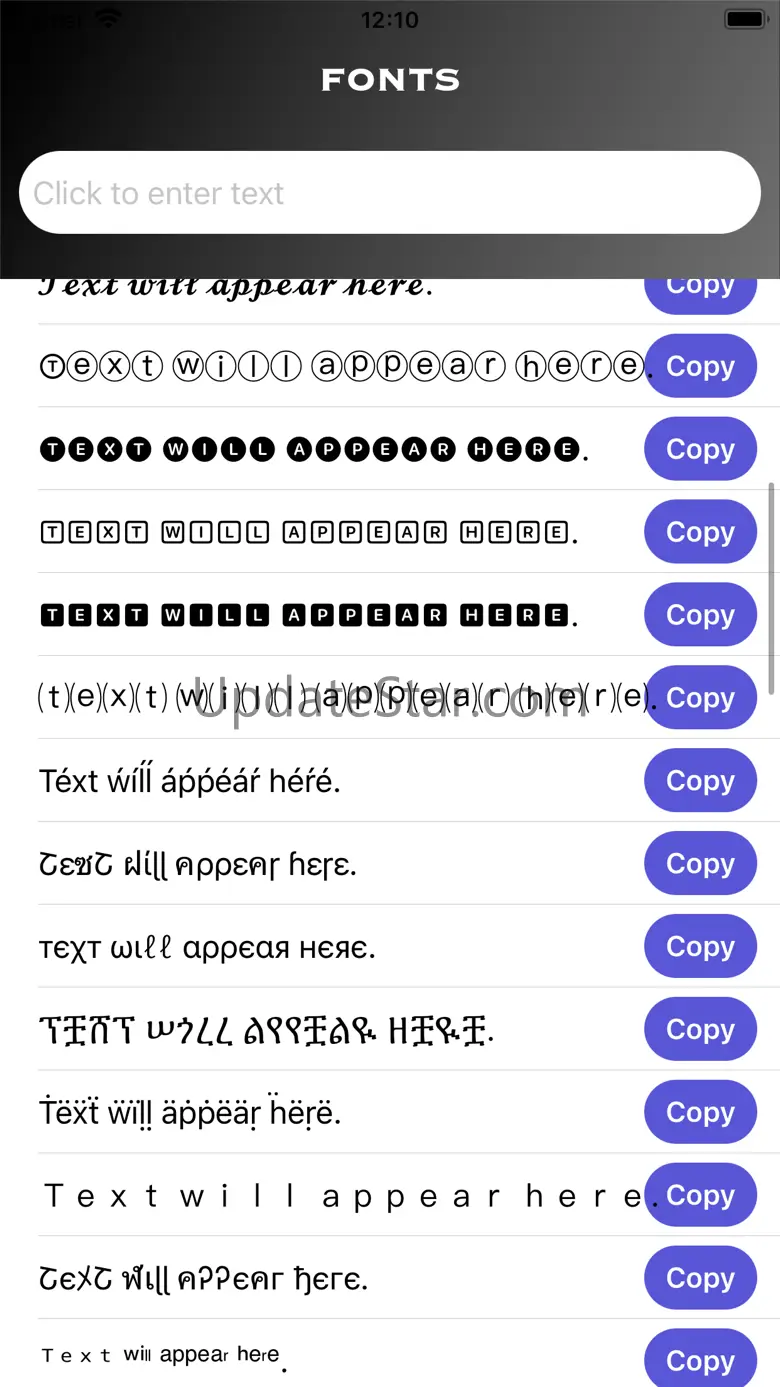 FontLab - Keyboard  for iPhone 1.5