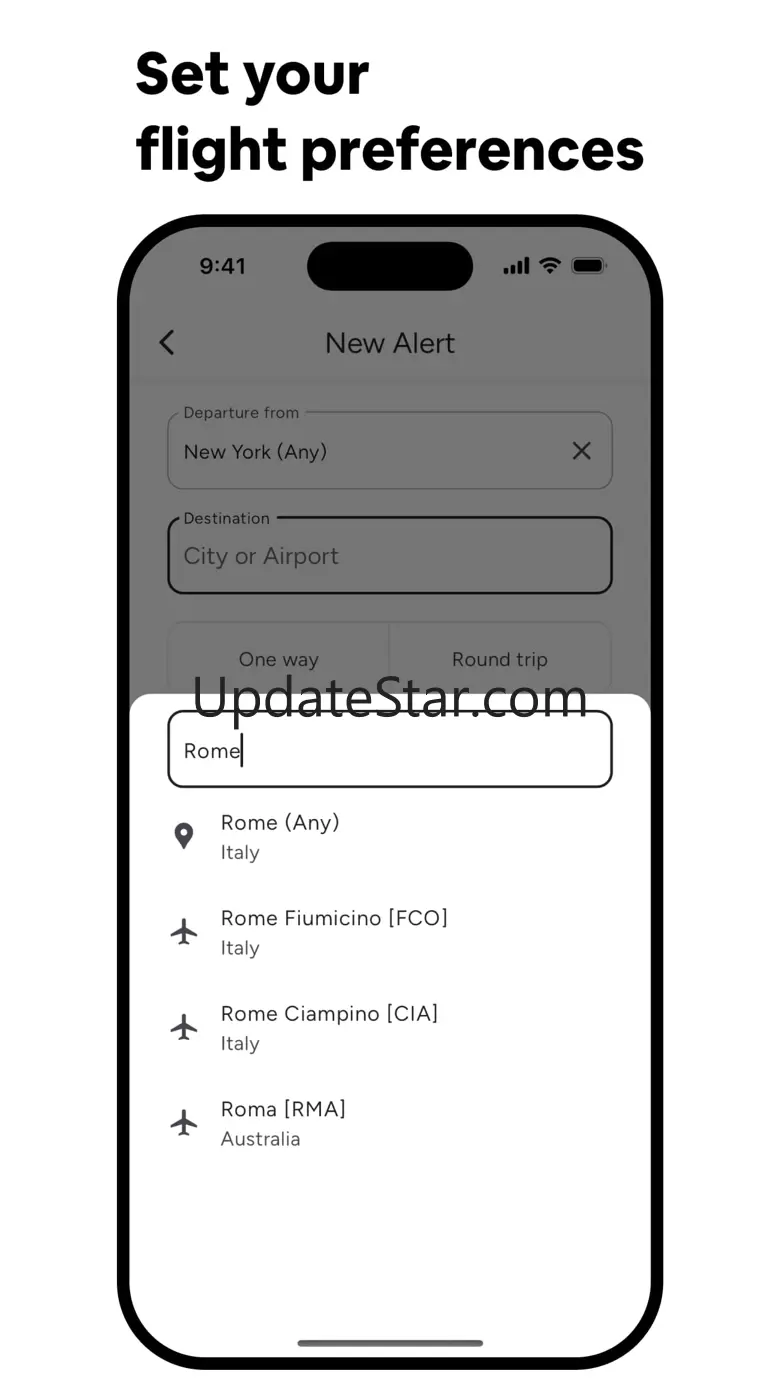 Airfare Alerts: Price Tracker 4.2.4