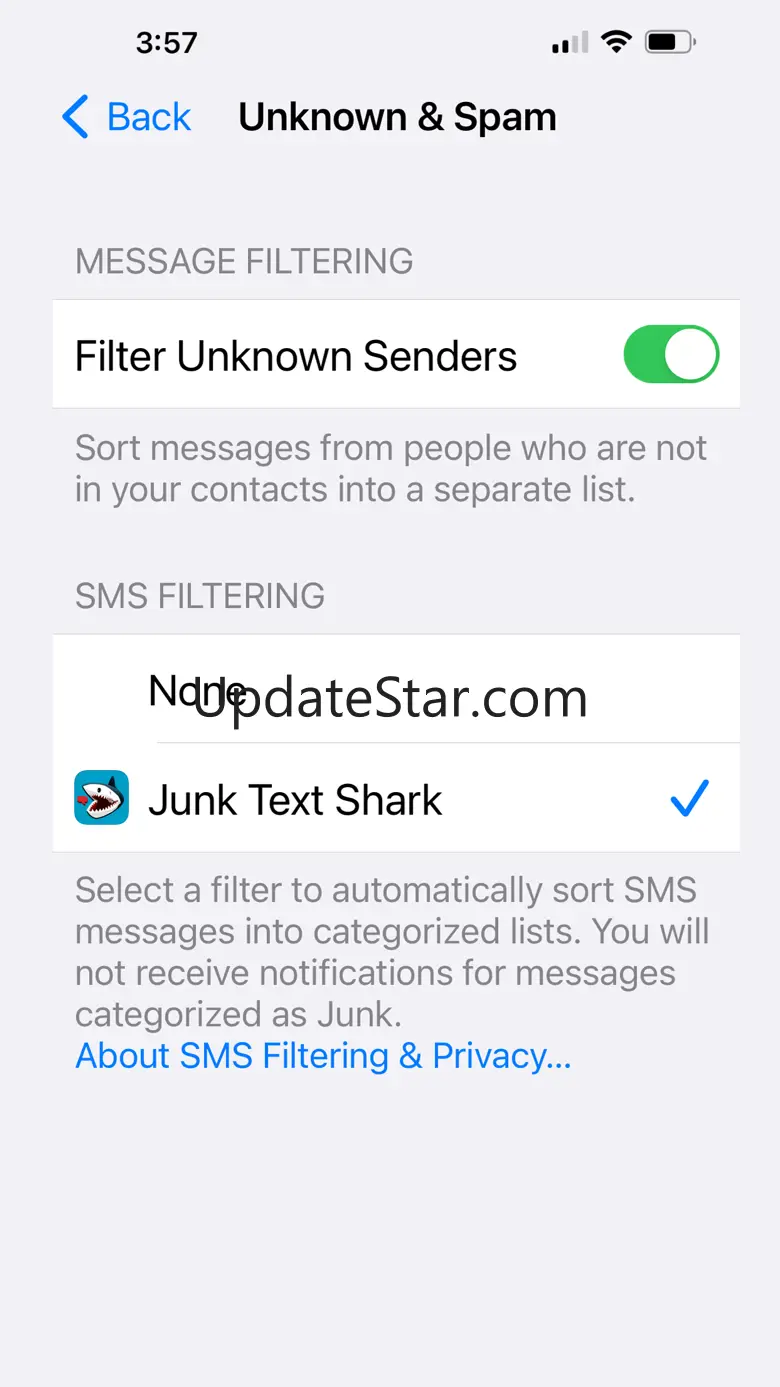 Junk Text Shark 2.0