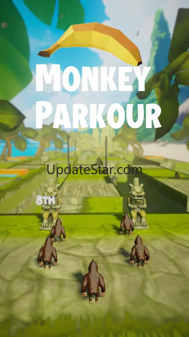 Monkey Parkour Climb Run 6