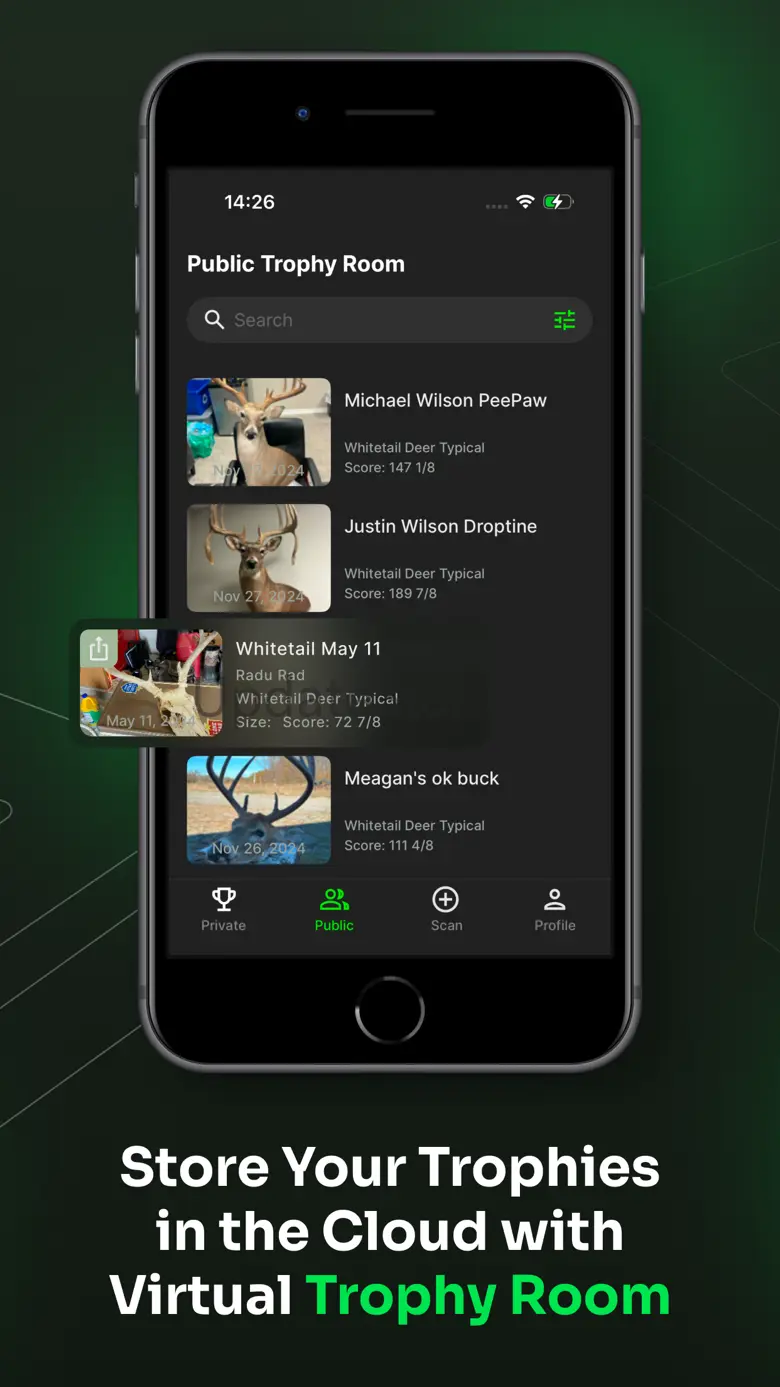 Trophy Scan Mobile 1.2