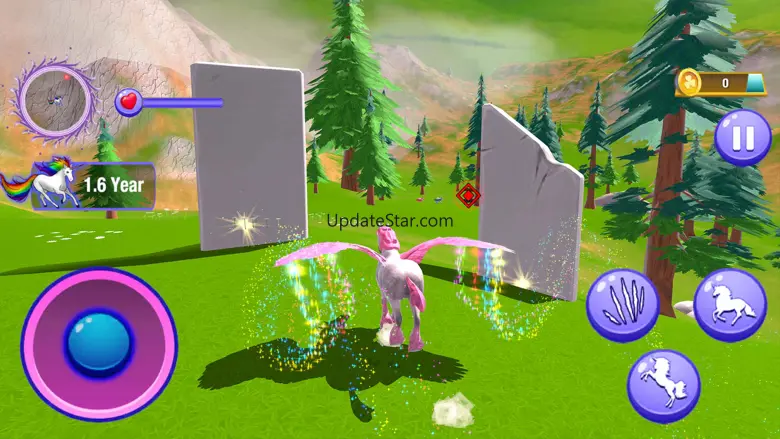 Wild Unicorn Horse Family Sim 1.25