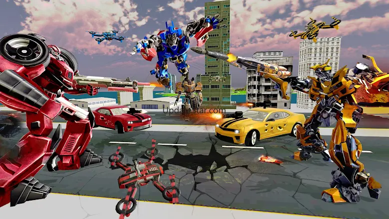 Robot Car Drone Transform 2.7