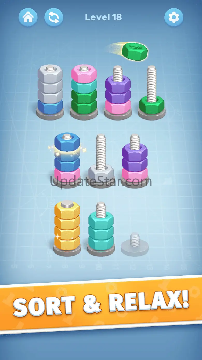 Nut Color Game - Sort Puz 3D 1.0.1