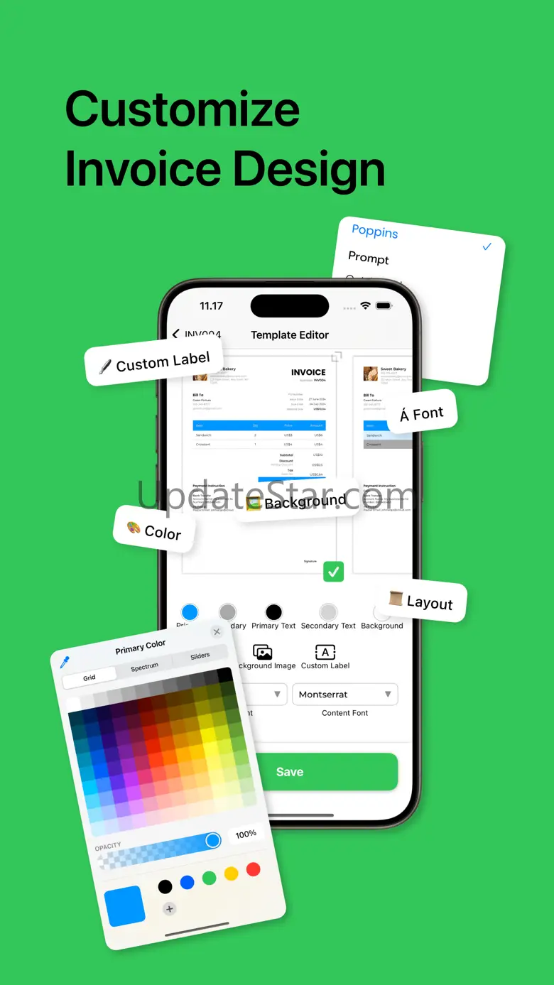 MakeBill: Custom Invoice Maker 1.7