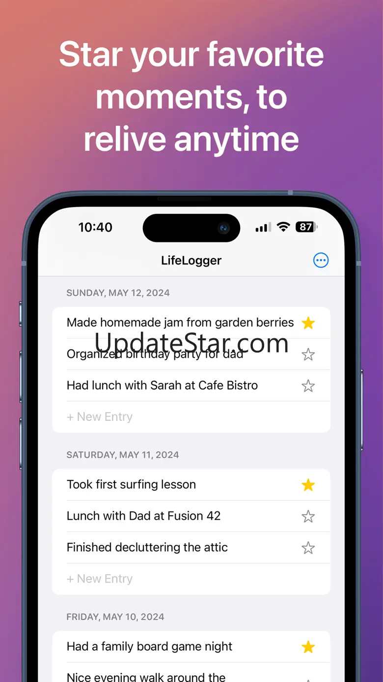 LifeLogger: Daily Moments 2.0.1