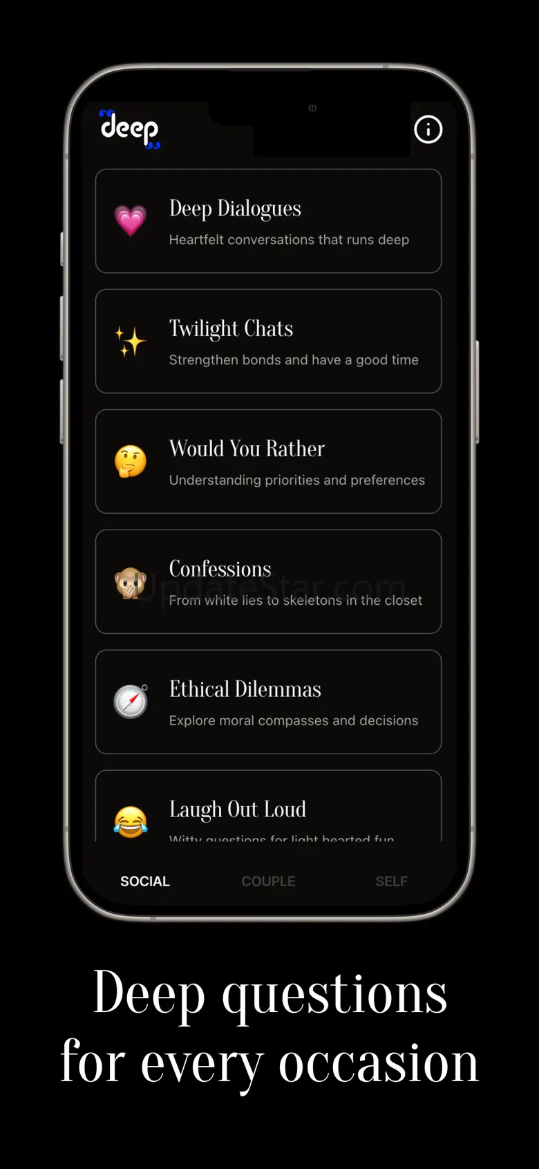 Deep Cards: Ask Deep Questions 1.3