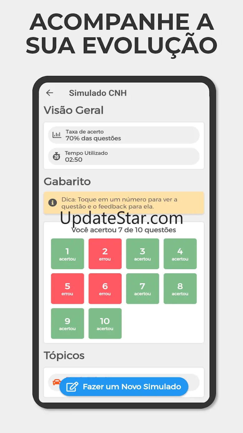 Simulado Prova CNH 2025 2.0.0