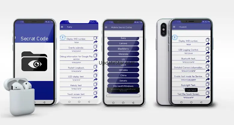 All Mobile Secret Codes 2025 27.1