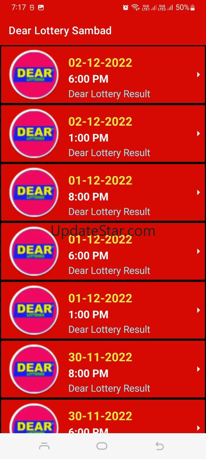 Lottery Result and Target 4.1