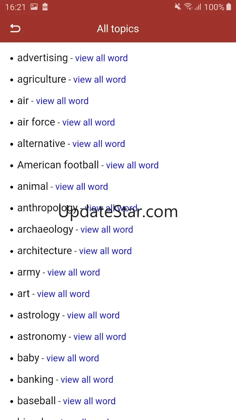 Dictionary English - Words 1.2.0