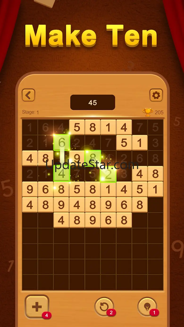 Wood Number - Match Ten Games 1.2.1
